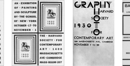 Harvard Society, The School of Paris, The School of New York, Photography, Bauhaus 119-1923/1924
